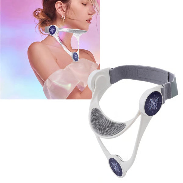360° Adjustable Neck Brace. Cervical Posture Corrector for Forward Head Alignment & Daily Comfort