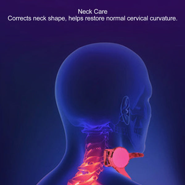 360° Adjustable Neck Brace. Cervical Posture Corrector for Forward Head Alignment & Daily Comfort