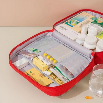 Portable Outdoor First Aid Kit, Medicine Storage Bag Set for Travel & Emergency