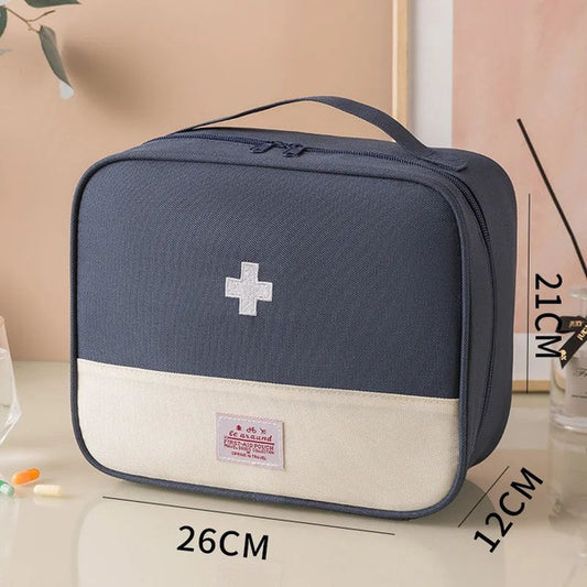 Portable Outdoor First Aid Kit, Medicine Storage Bag Set for Travel & Emergency