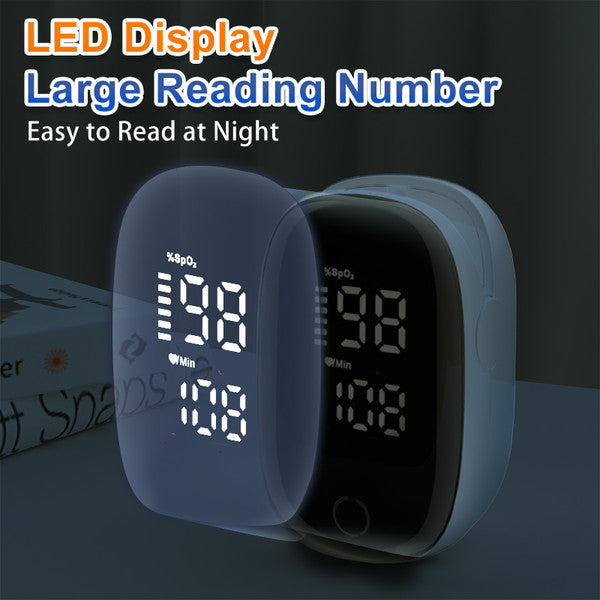 JUSTLANG Pediatric Pulse Oximeter Medical Nursing Oxygen Saturation Monitor for Infants Kids with Heart Rate Trackin